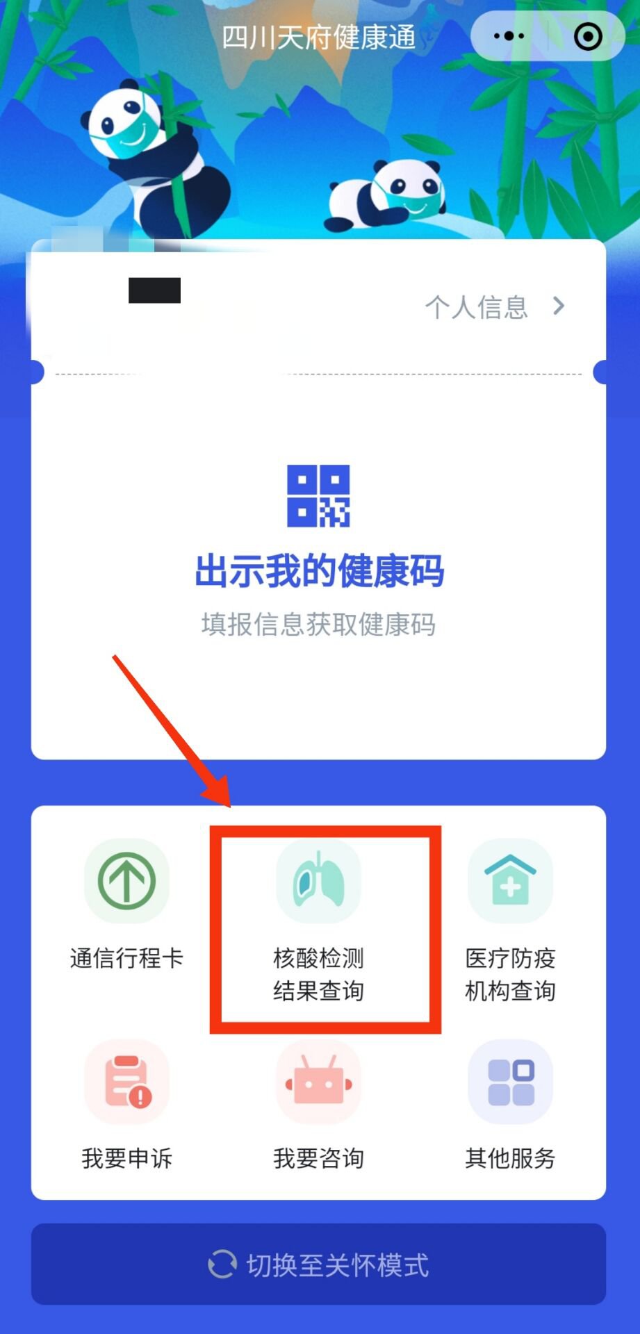 攀枝花核酸检测结果在哪里查询?